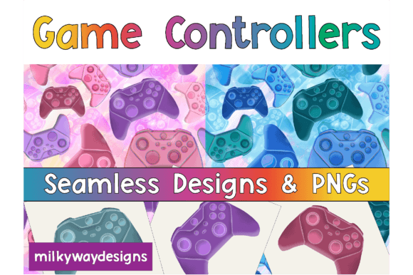Creative Gaming Controller Design Assets