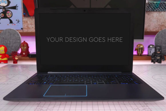 Elevate Your Design Presentations with a Gaming Laptop Mockup