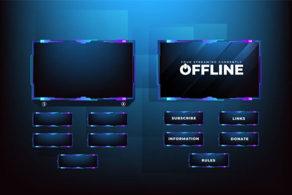 Elevating Streams with Live Gaming Overlay Vectors