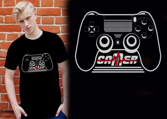 Express Yourself: The World of Gaming T-shirt Design and Gamer SVG