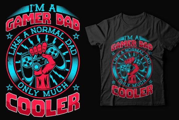 Gamer Dad Gaming T-shirt Design: A Strategic Asset for Creators and Entrepreneurs