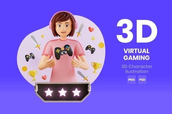 The Digital Canvas: The Strategic Power of High-Quality Virtual Gaming Character Illustration