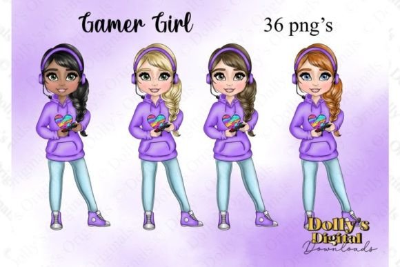 The Gamer Girl Digital Asset: A Design Toolkit