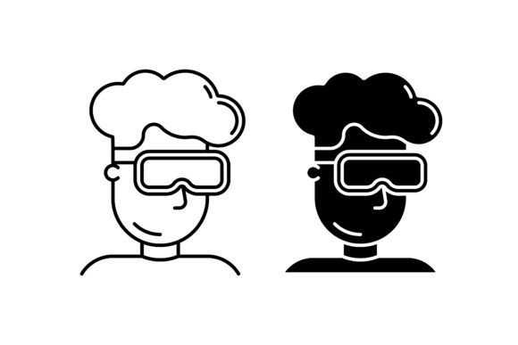 The Teenager in Gaming Glasses Icon: A Creative Catalyst